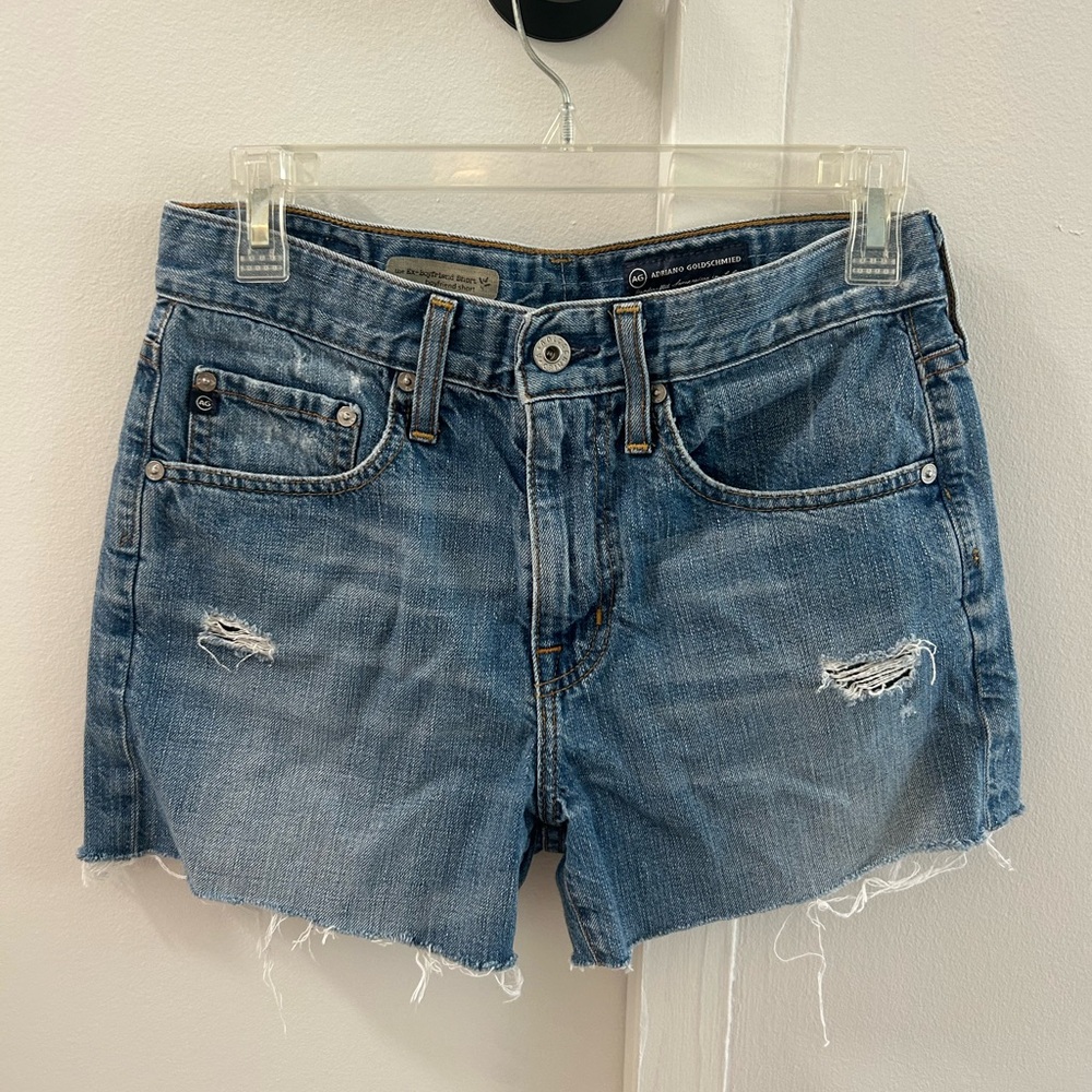 AG ex-boyfriend cutoff shorts size 25